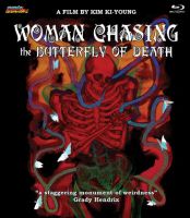 WOMAN CHASING THE BUTTERFLY OF DEATH